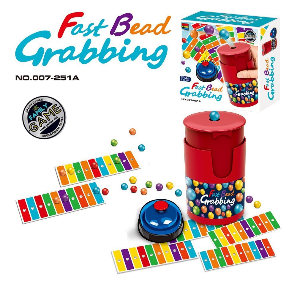Strategy Board Game - Fast Bead Grabbing Board Game for