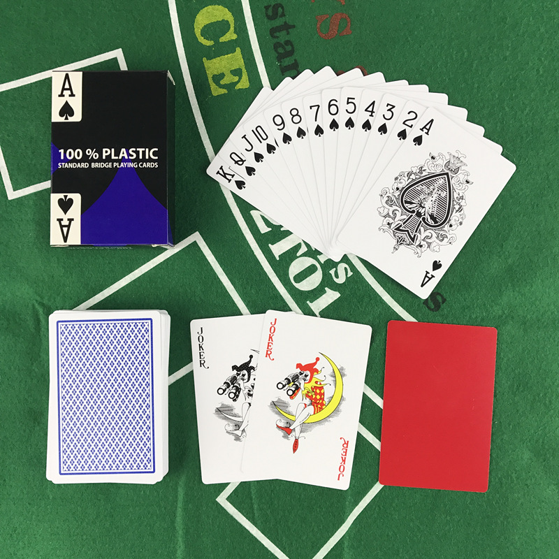 2 PCS/Lot Baccarat Texas Hold' - Board Game Illustration recension och pris