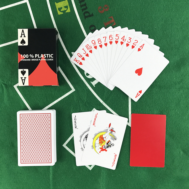 2 PCS/Lot Baccarat Texas Hold' - Board Game Illustration recension och pris