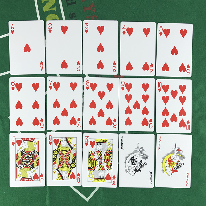 2 PCS/Lot Baccarat Texas Hold' - Board Game Illustration recension och pris