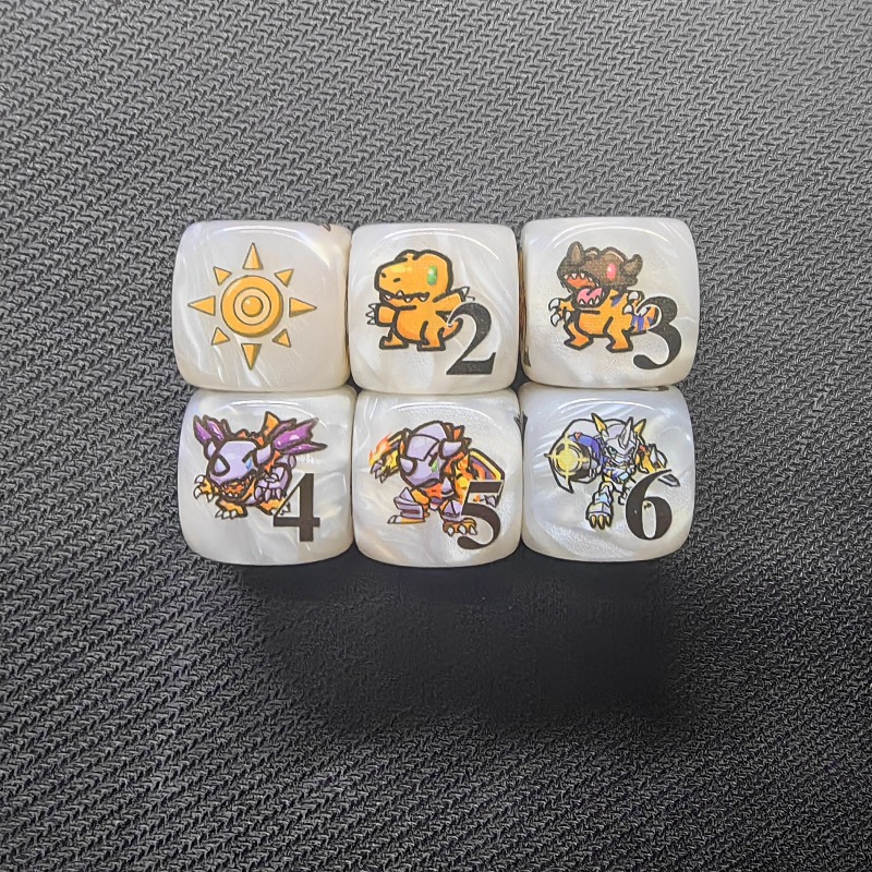 2pcs/set Digimon DTCG Omnimon  - Game Token Counter recension och pris