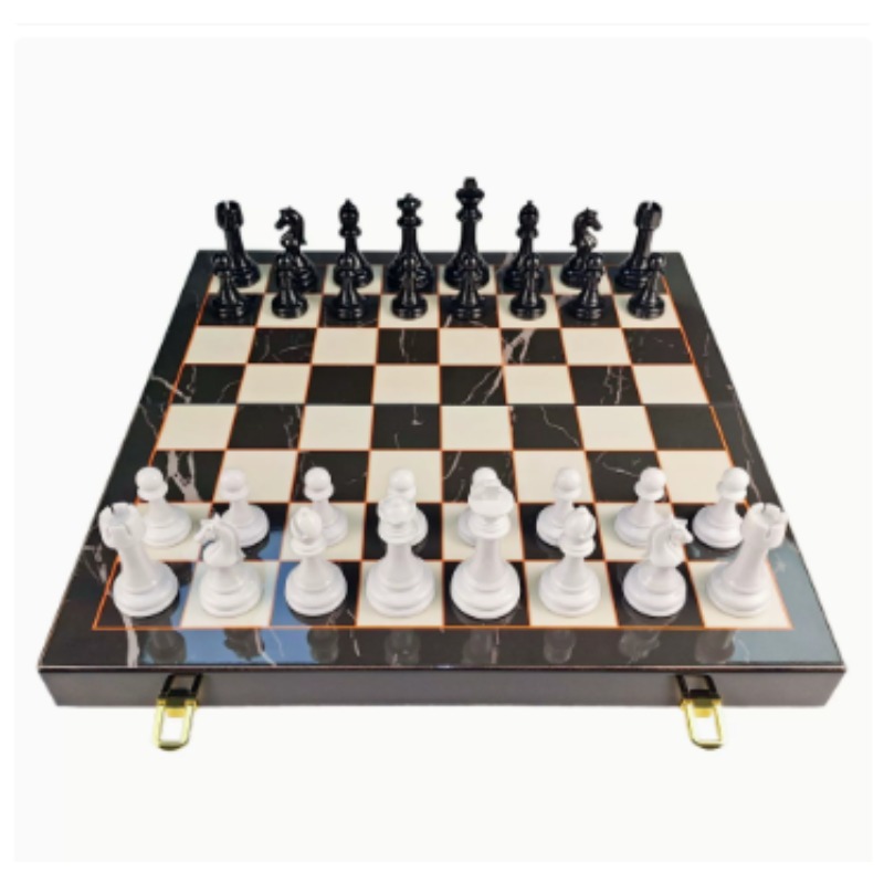 High-End Solid Wood Marble Pat - Board Game Family recension och pris