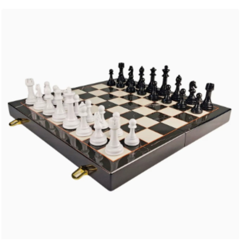 High-End Solid Wood Marble Pat - Board Game Family recension och pris