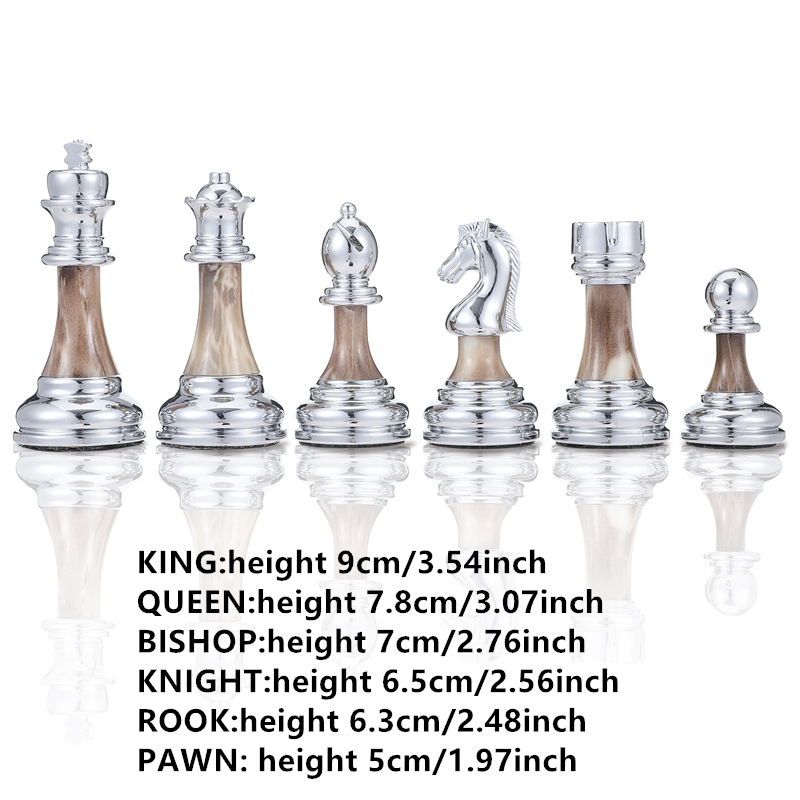 Large chess set 45cm/ 17.7-inc - Board Game Quacks recension och pris