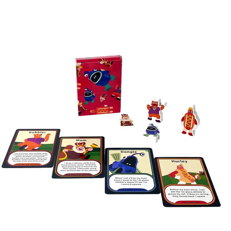 Magical Athlete Board Game DIY - Board Game Illustration recension och pris