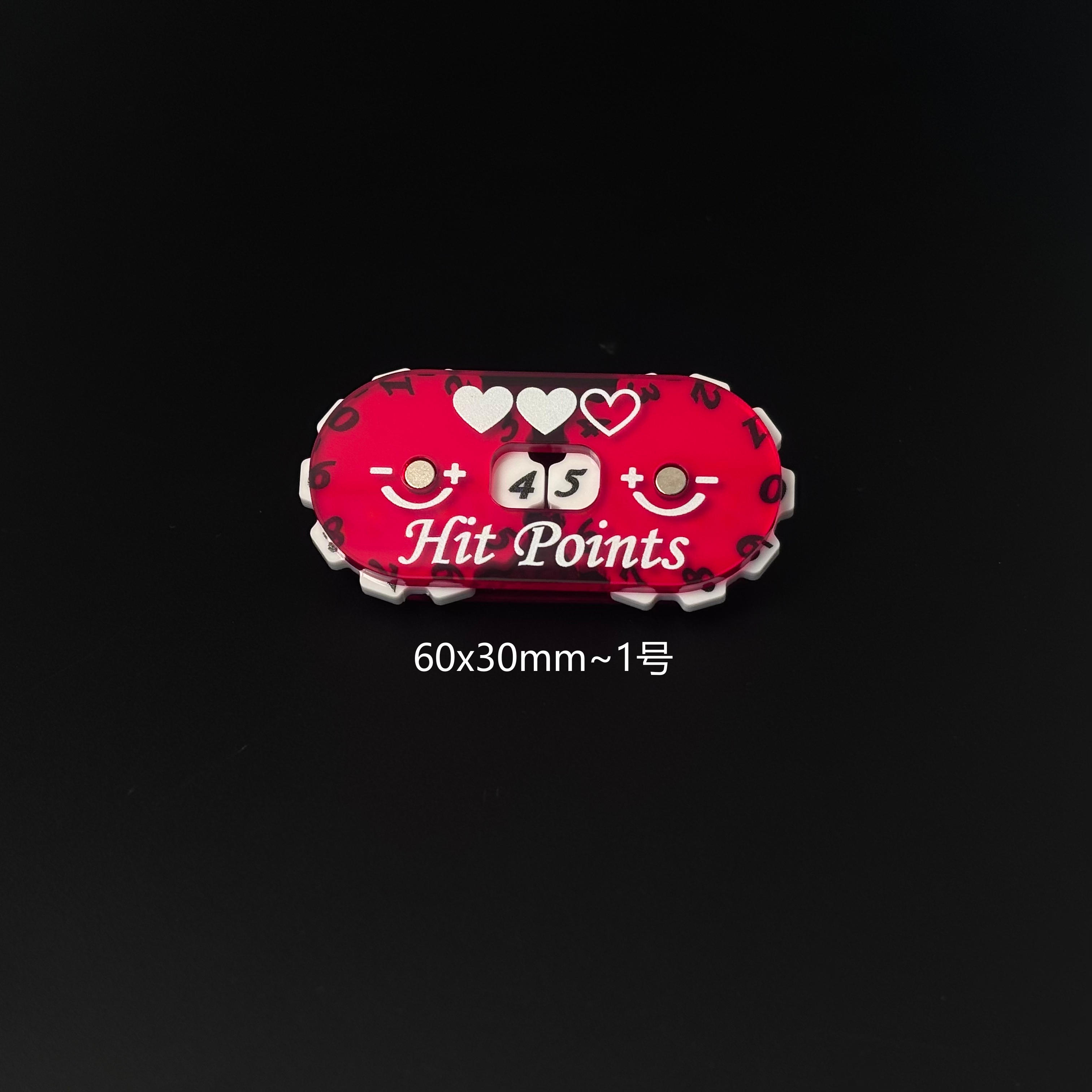 Premium 60x30mm Tracker for He - Game Token Counter recension och pris