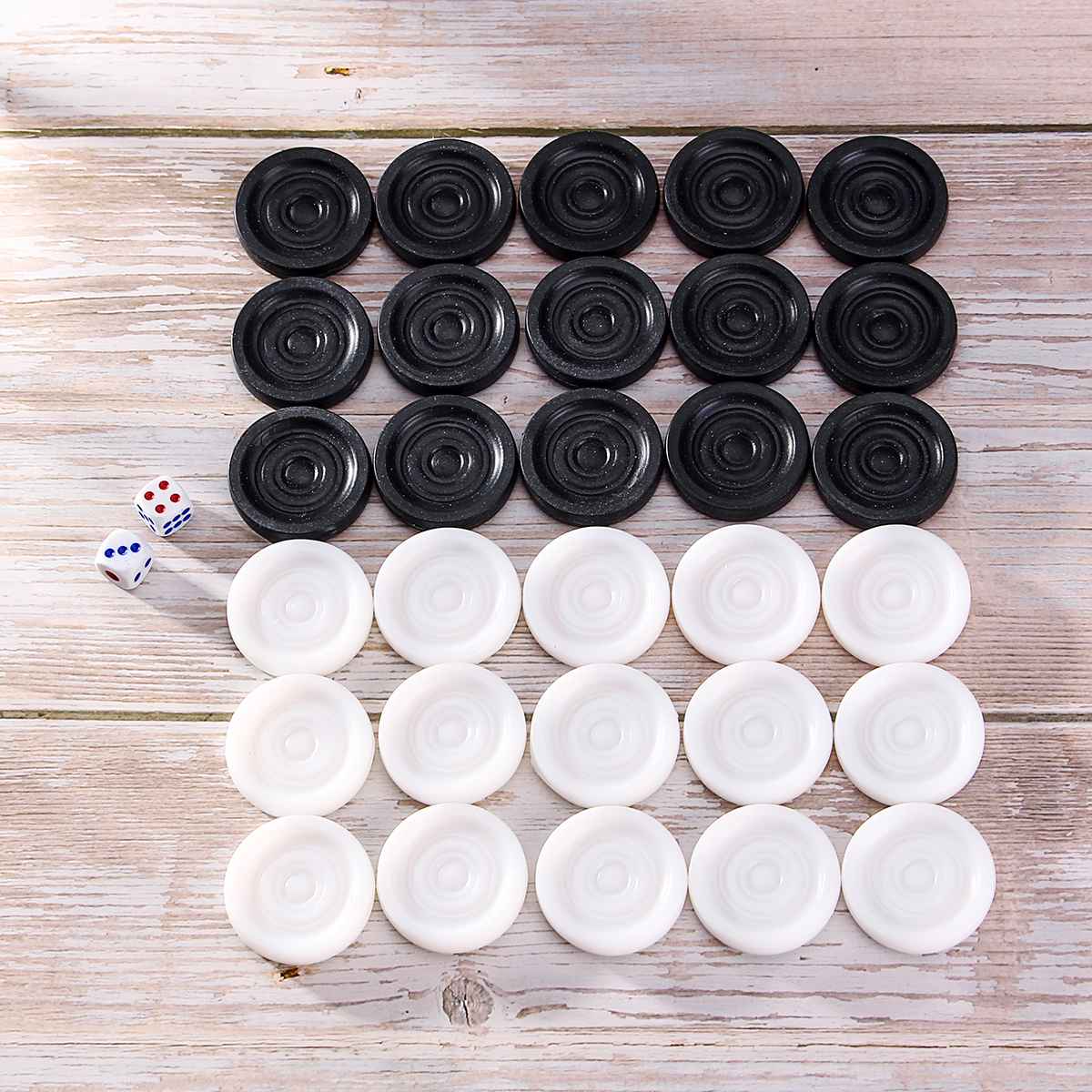 32 PCS Backgammon Chess Piece  - Board Game Quacks recension och pris