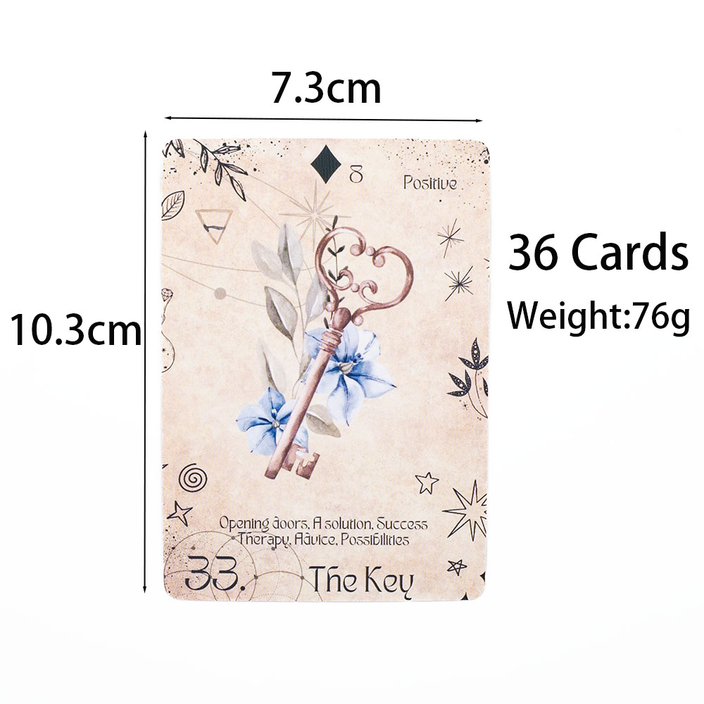 Modern Lenormand Deck Board Ga - Board Game Illustration recension och pris