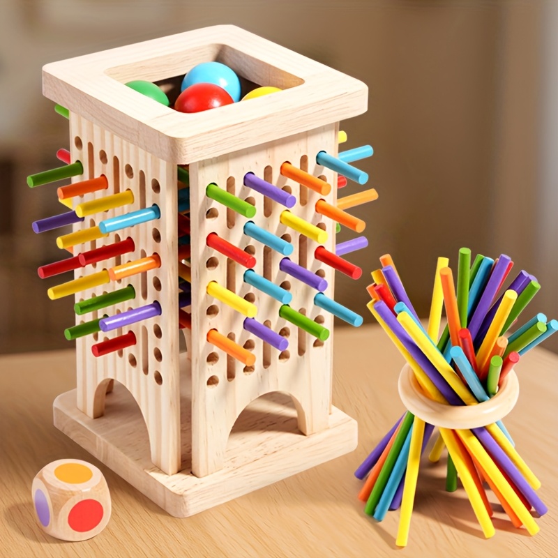 Montessori Wooden Board Game C - Board Game Family recension och pris