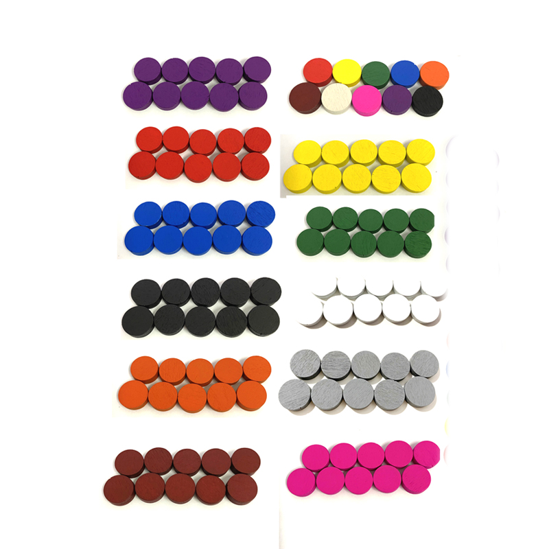 100PCS Game token 10*5MM Disc  - Board Game Sequence recension och pris