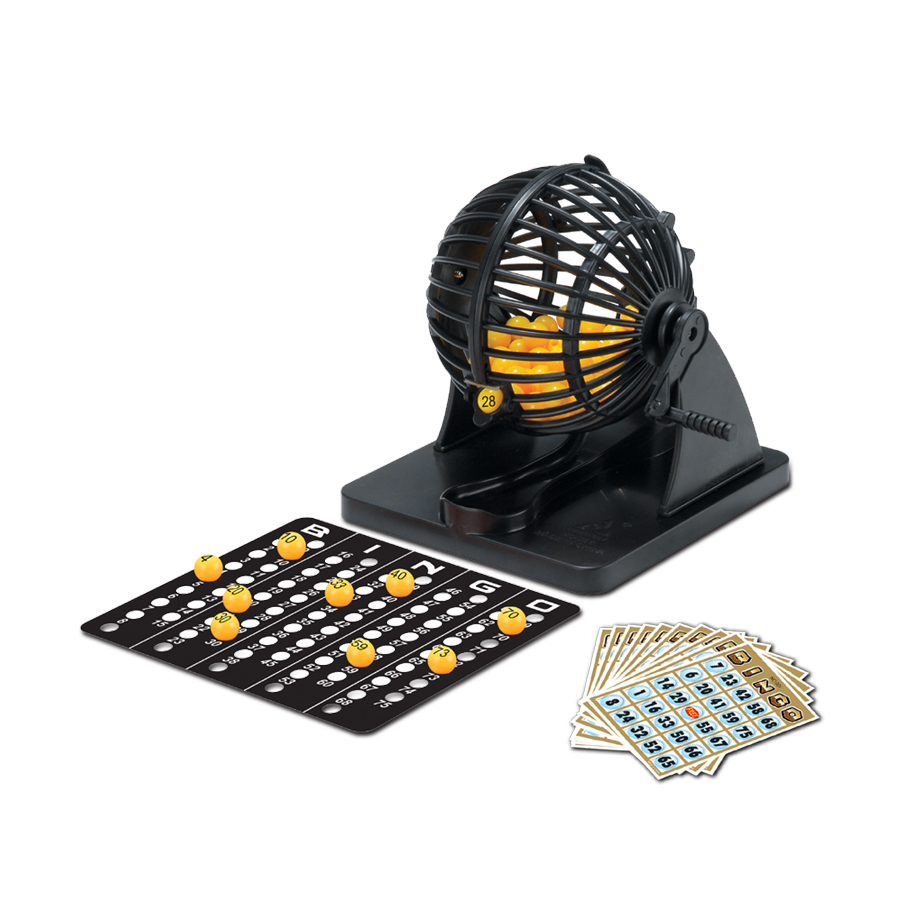 Bingo Lottery Machine Cage Swe - Board Game Live recension och pris
