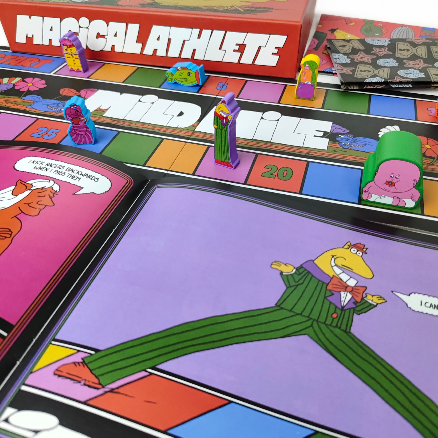 MAGICAL ATHLETE Card Game Part - Strategy Board Game recension och pris