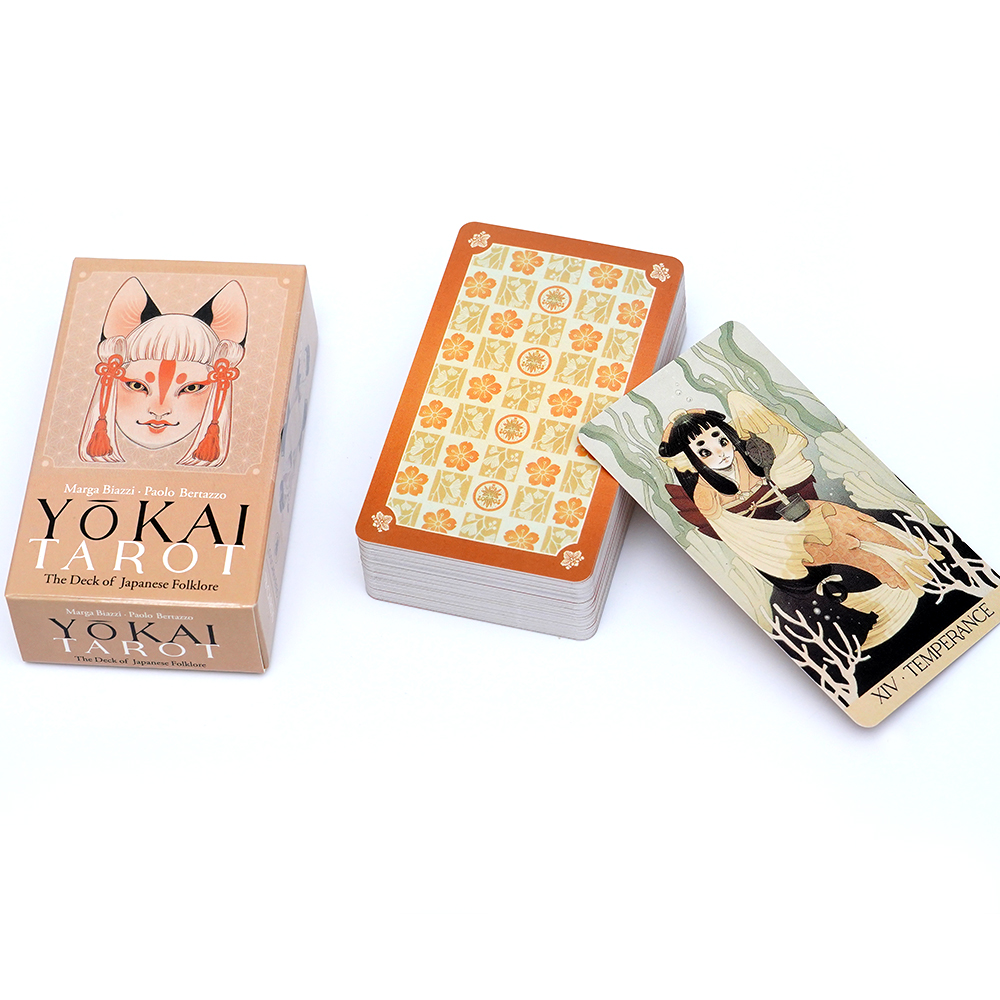 Yokai Tarot Deck 78 Pcs Cards  - Board Game Illustration recension och pris