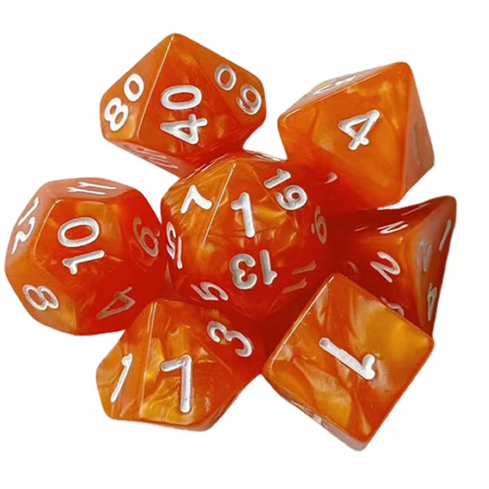 7pcs Dice Set Board Games Roll - Game Token Counter recension och pris