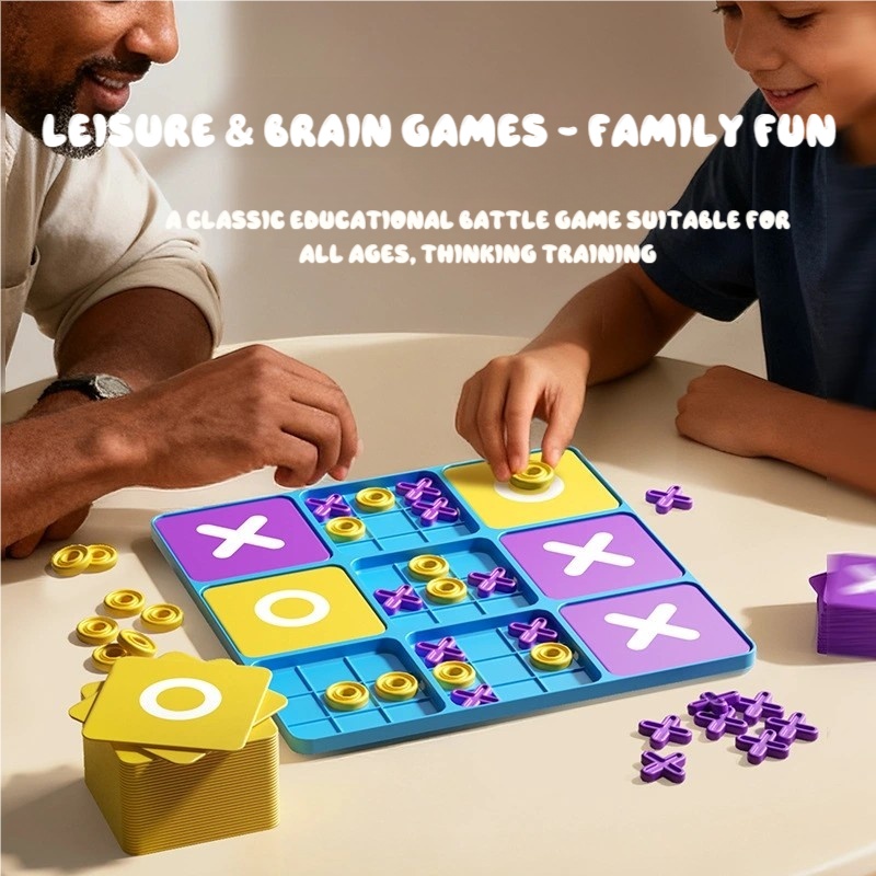 A Nine-Square Xo Tic-Tac-Toe B - Board Game Live recension och pris