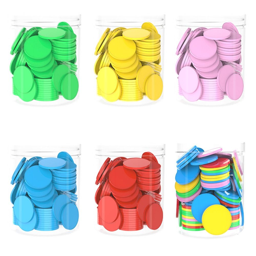 100pcs Plastic Counting Chips  - Board Game Illustration recension och pris