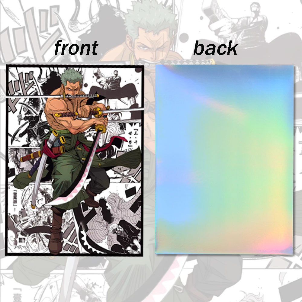 60PCS 66x91mm One Piece Anime  - Board Game Illustration recension och pris