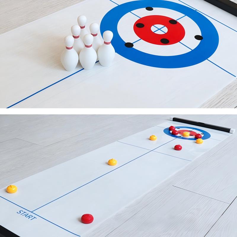 New Mini Curling&Bowling Table - Board Game Live recension och pris