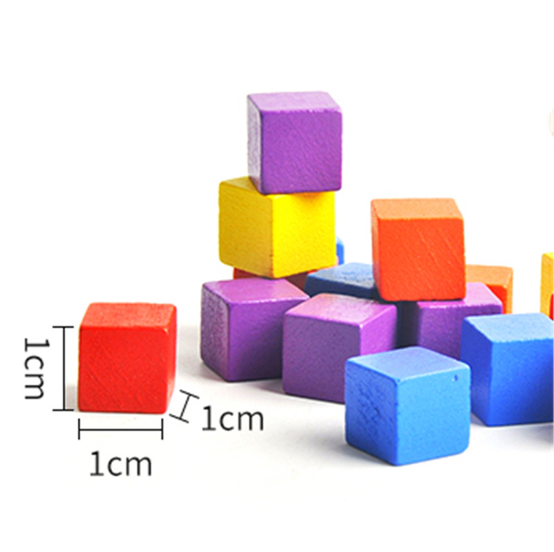 100Pcs/lots 14colors 10mm Cube - Board Game Sequence recension och pris