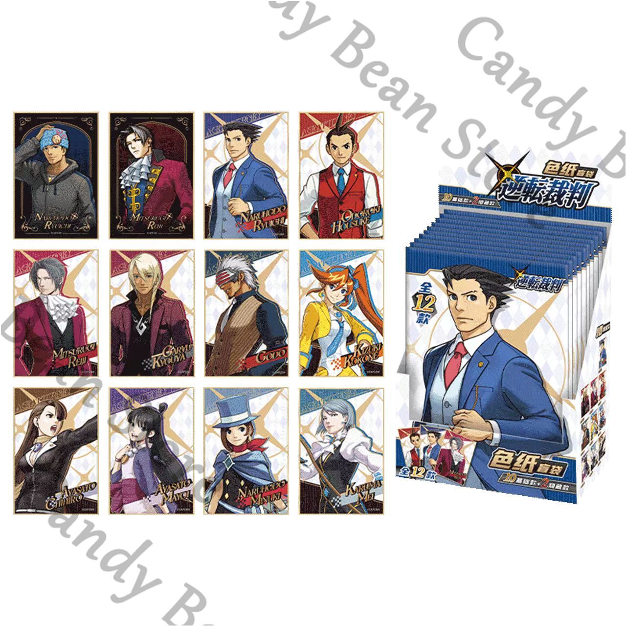 Genuine Anime Ace Attorney Mil - Board Game Illustration recension och pris