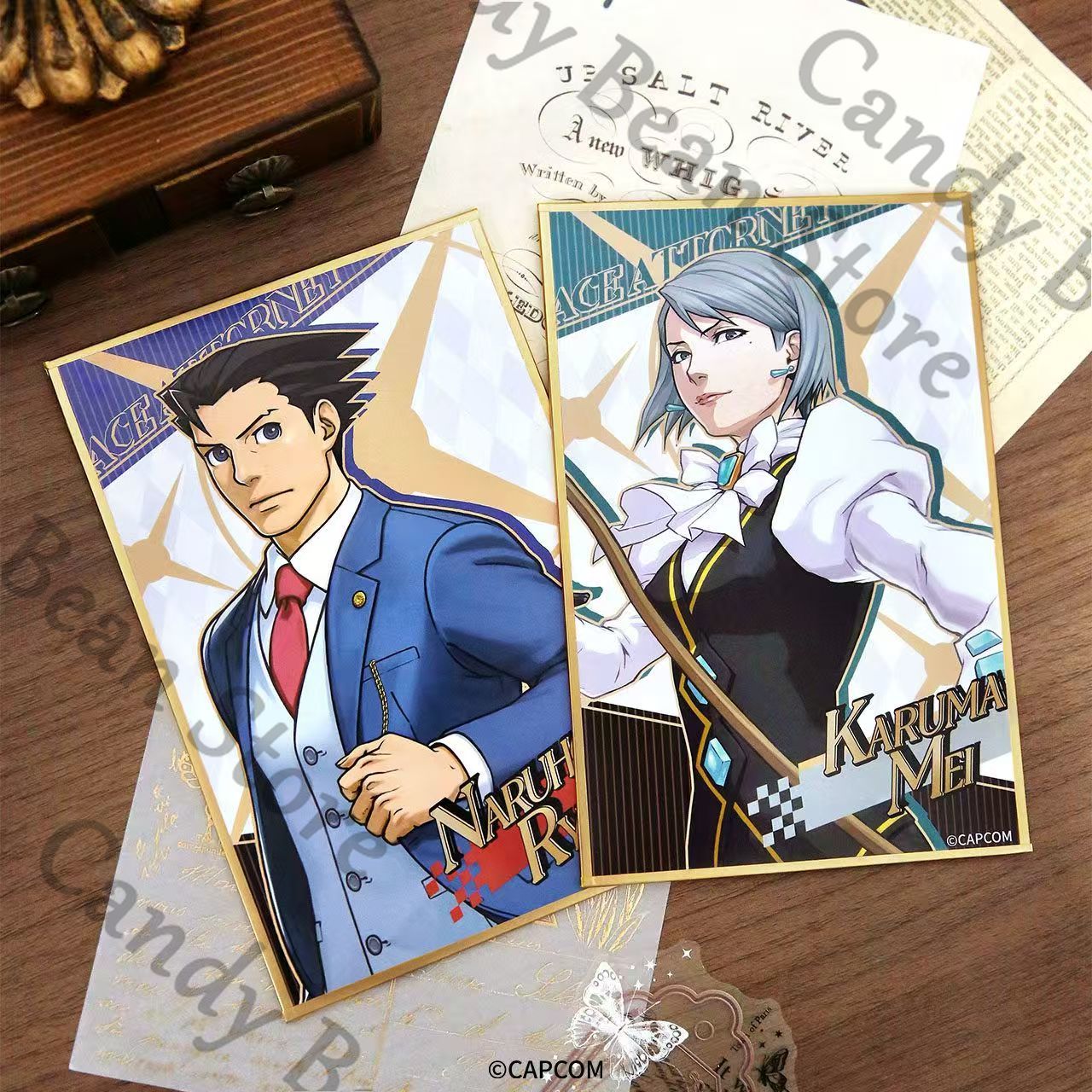 Genuine Anime Ace Attorney Mil - Board Game Illustration recension och pris