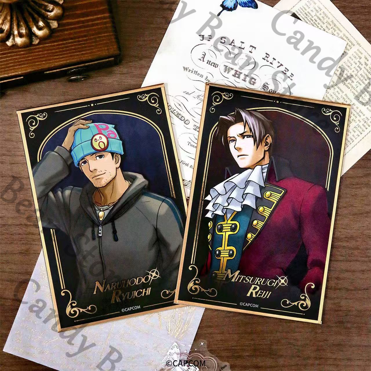 Genuine Anime Ace Attorney Mil - Board Game Illustration recension och pris
