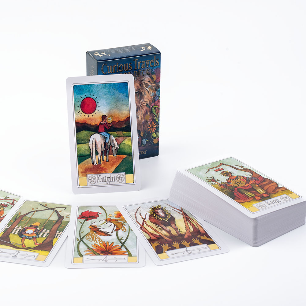 Curious Travels Tarot 10.3*6cm - Board Game Illustration recension och pris
