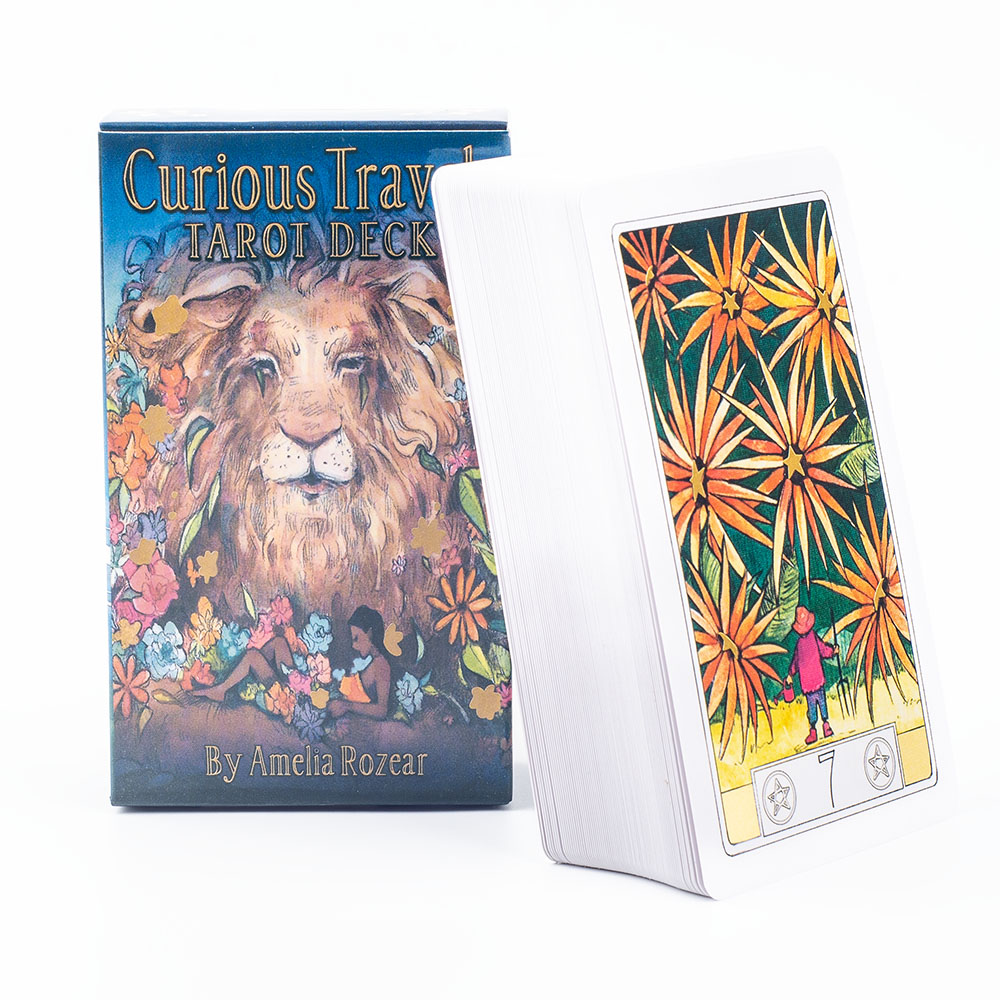 Curious Travels Tarot 10.3*6cm - Board Game Illustration recension och pris