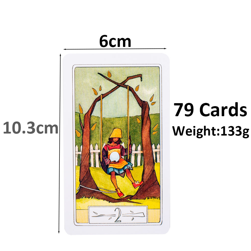 Curious Travels Tarot 10.3*6cm - Board Game Illustration recension och pris