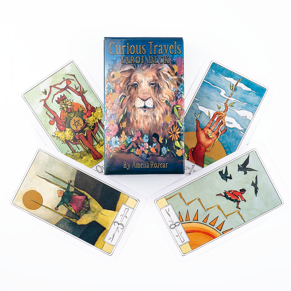 Curious Travels Tarot 10.3*6cm - Board Game Illustration recension och pris