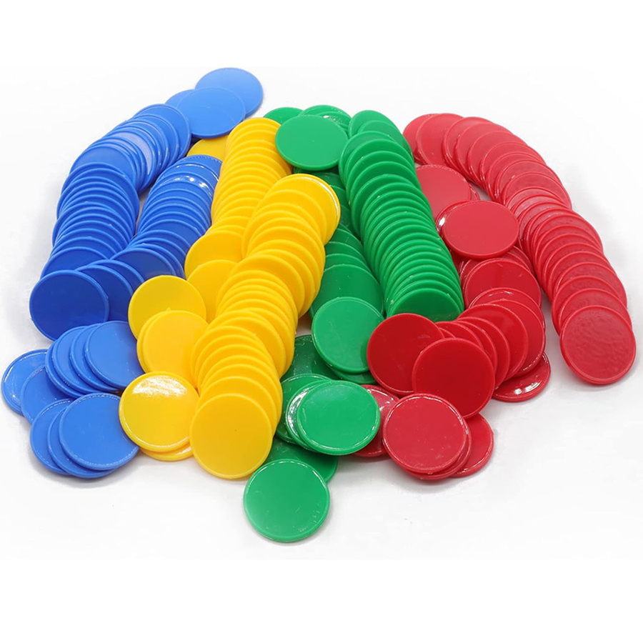 100 Chips & 10 Dices Set - 19m - Board Game Sequence recension och pris