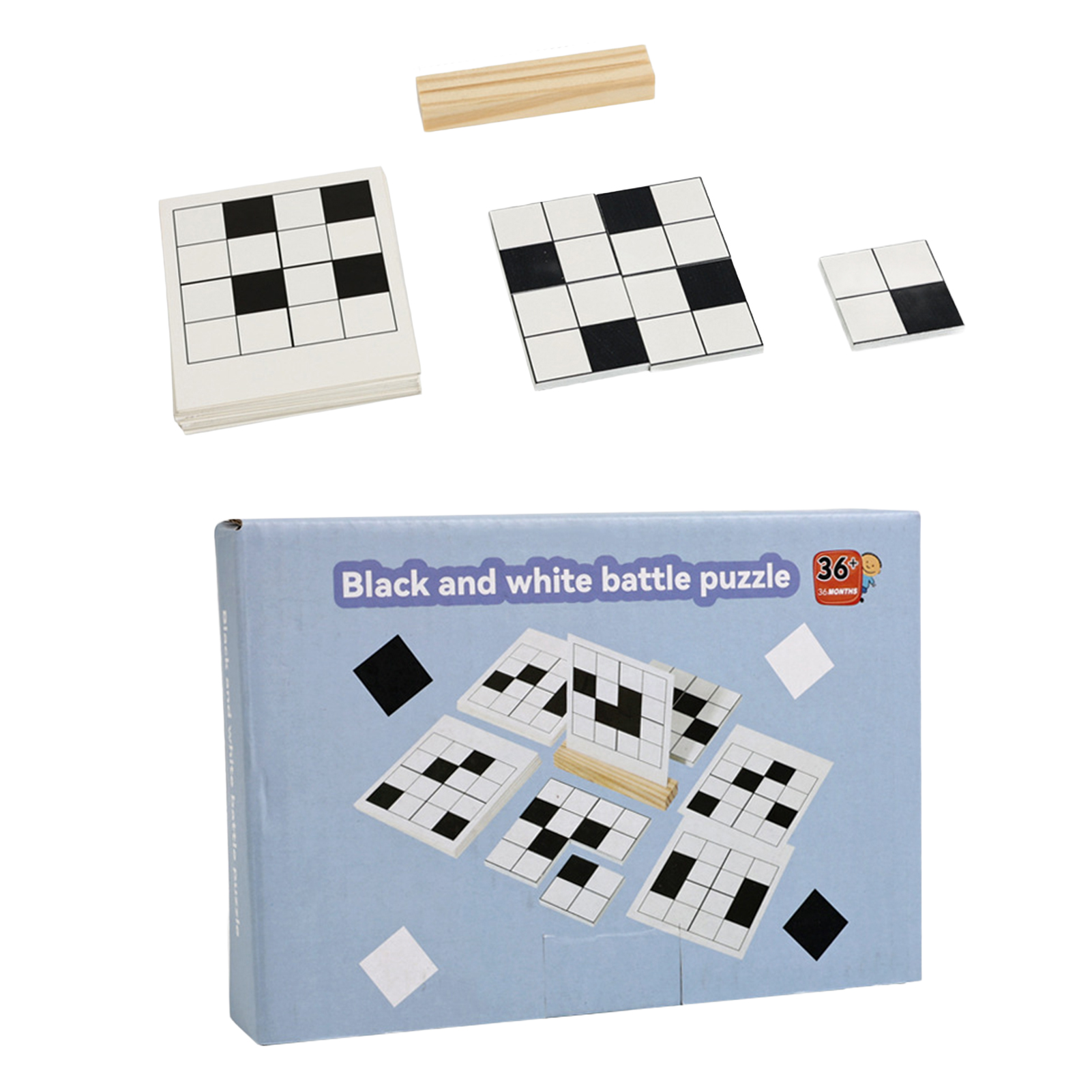 Wooden Board Game Brain Teaser - Board Game Quacks recension och pris