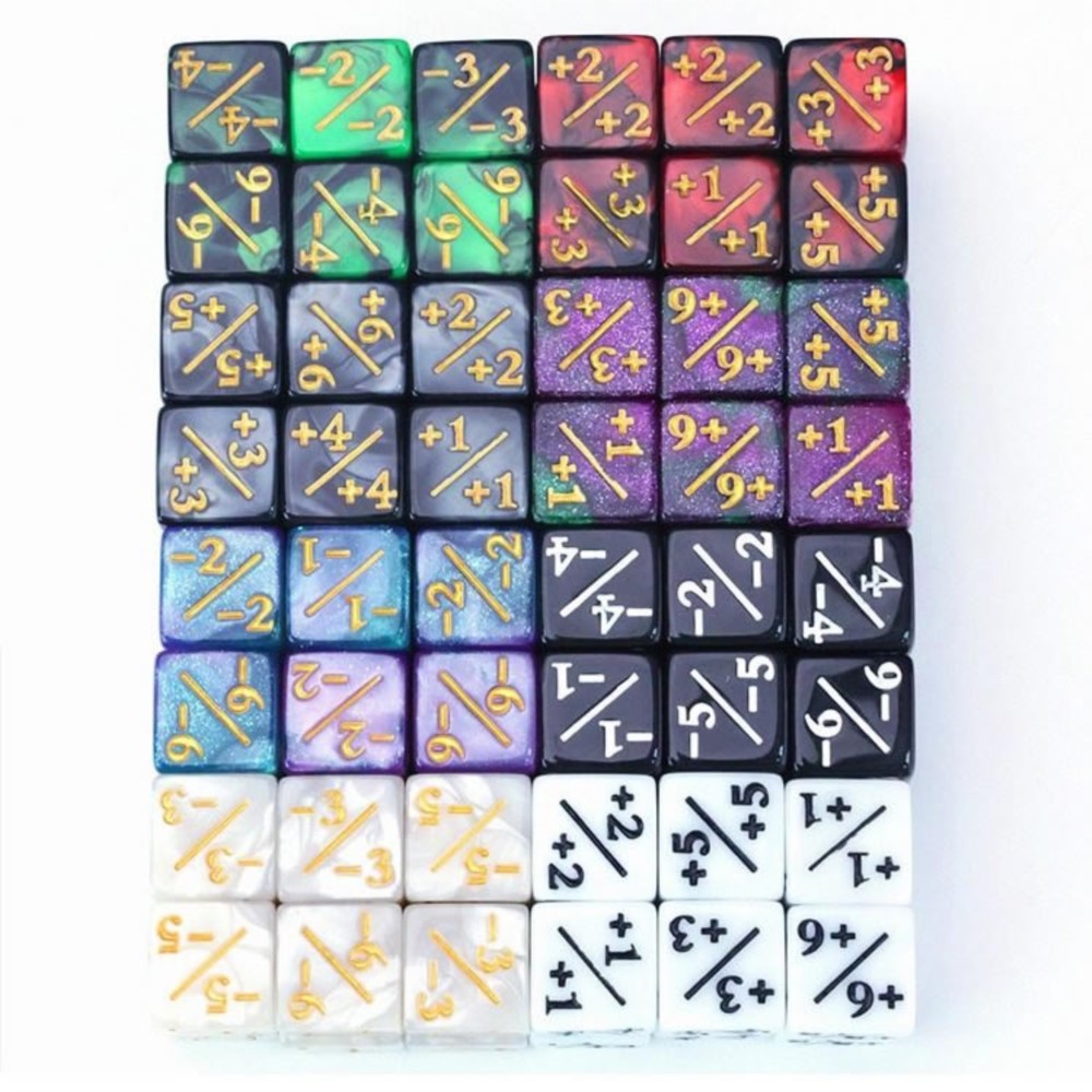 10PCS 16mm 6 Side Dice Counter - Game Token Counter recension och pris