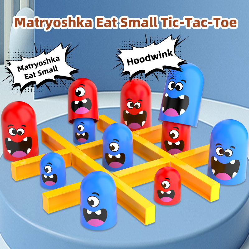 Tic-Tac-Toe Eat-and-Be-Sized S - Board Game Live recension och pris