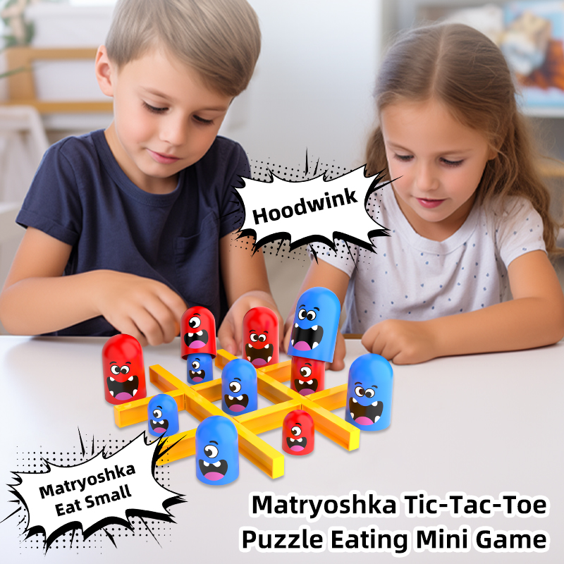 Tic-Tac-Toe Eat-and-Be-Sized S - Board Game Live recension och pris