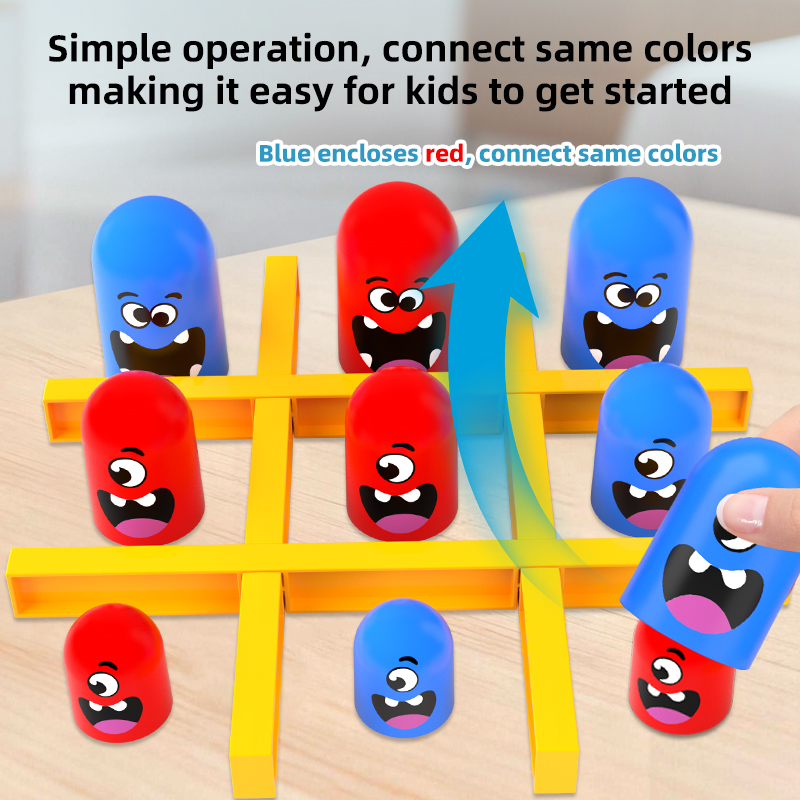 Tic-Tac-Toe Eat-and-Be-Sized S - Board Game Live recension och pris