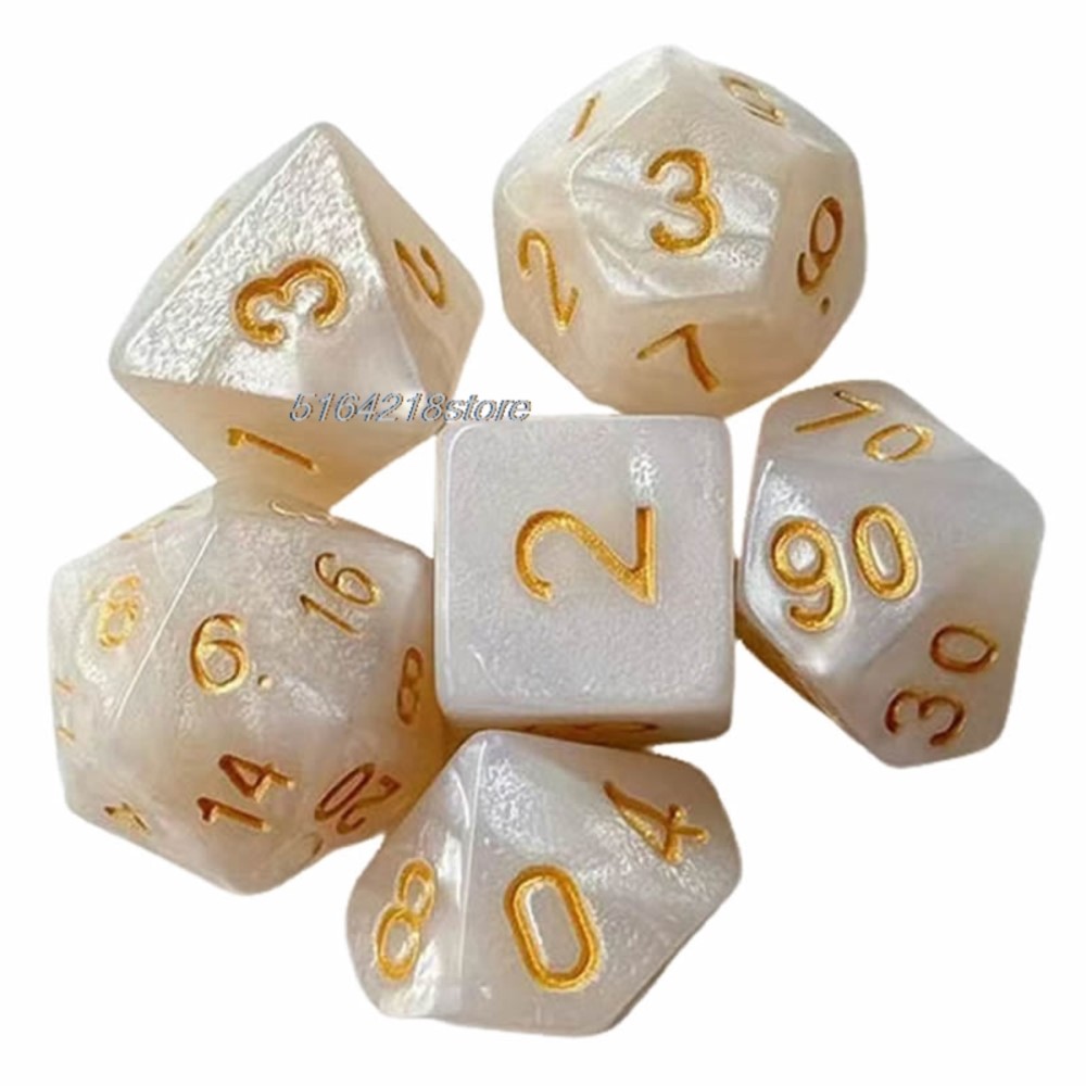 7pcs Set Dice Board Games Roll - Game Token Counter recension och pris
